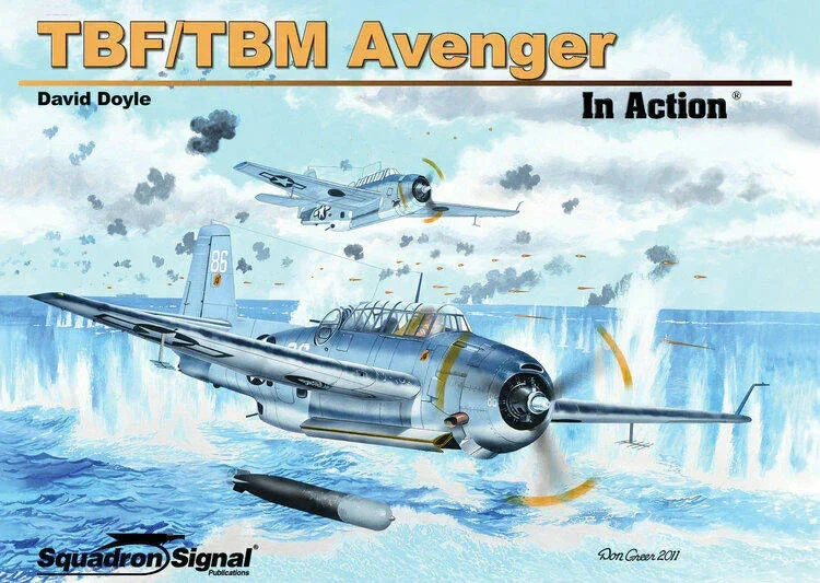 Squadron Signal TBF/TBM Avenger In Action 10225 - Squadron Signal Publications