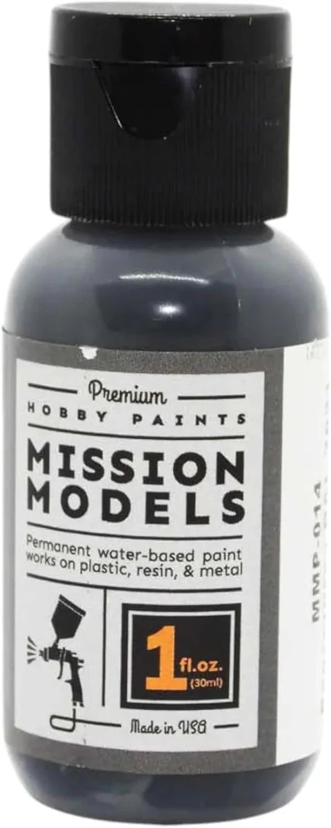 Mission Models Panzer Grey RAL 7021 (1 oz.) MMP014 - Mission Model Paint