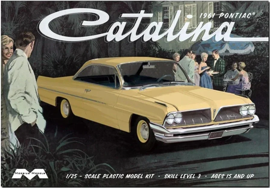 1/25 Moebius 1961 Pontiac Catalina 1217 - Moebius Model
