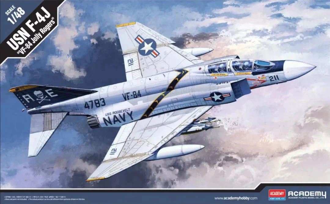 1/48 Academy F-4J "VF-84 Jolly Rogers" 12305