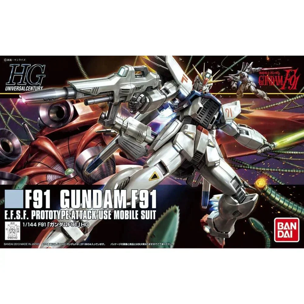 1/144 Bandai HGUC 167 Gundam F91 2219523 - Bandai Namco