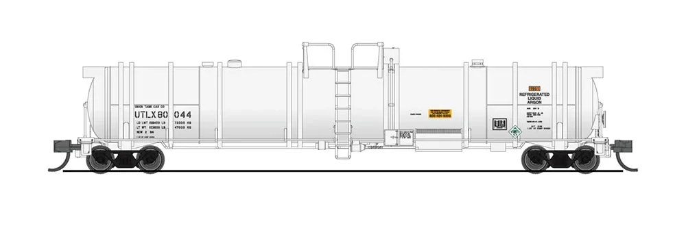 N Broadway Ltd Cryogenic Tank Cars UTLX (2-Pack) 3827