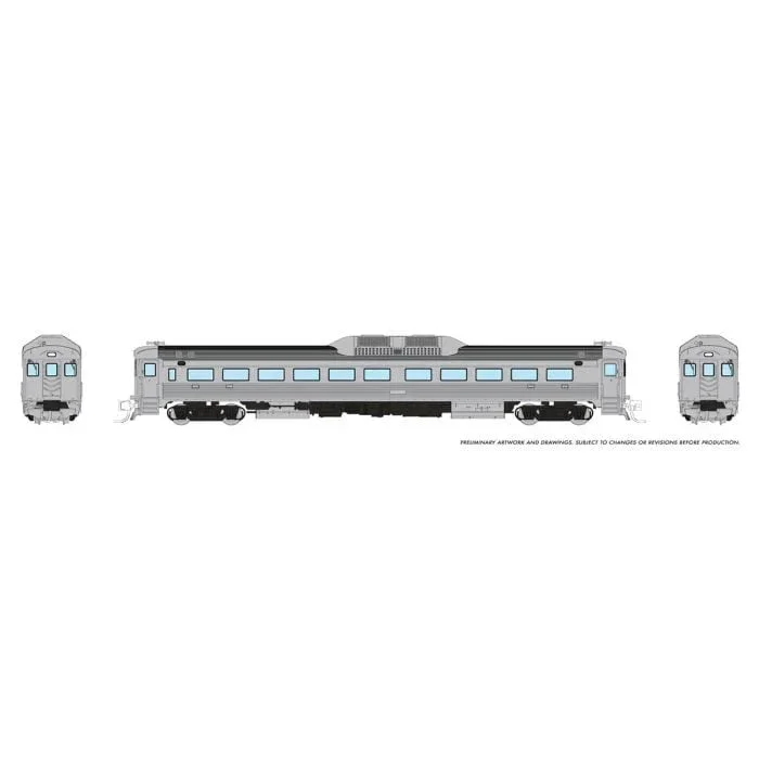 N Rapido Budd RDC-1 (Ph 1) (DC/Silent): Painted, Unlettered 516094