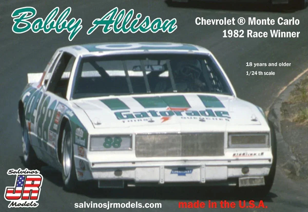1/24 Salvino Bobby Allison Chevrolet Monte Carlo 1982 Race Winner 14214 - Salvino JR Models