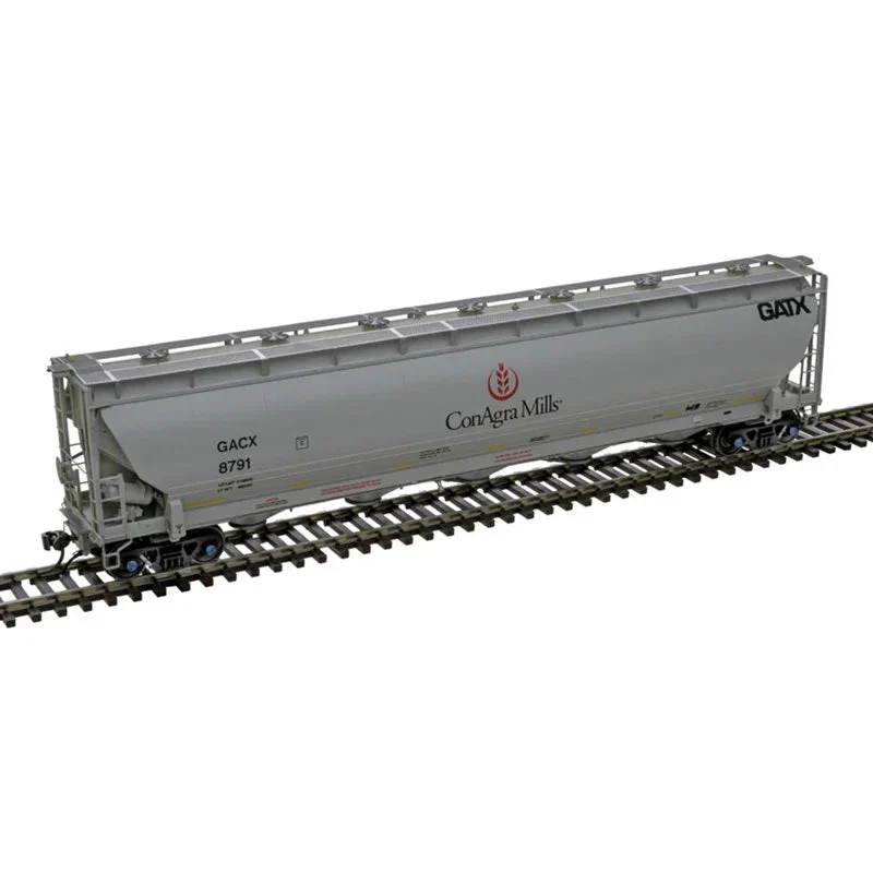 HO Atlas Master Trinity 5660 PD Covered Hopper GACX [ConAgra Mills] #8774 - 20007491