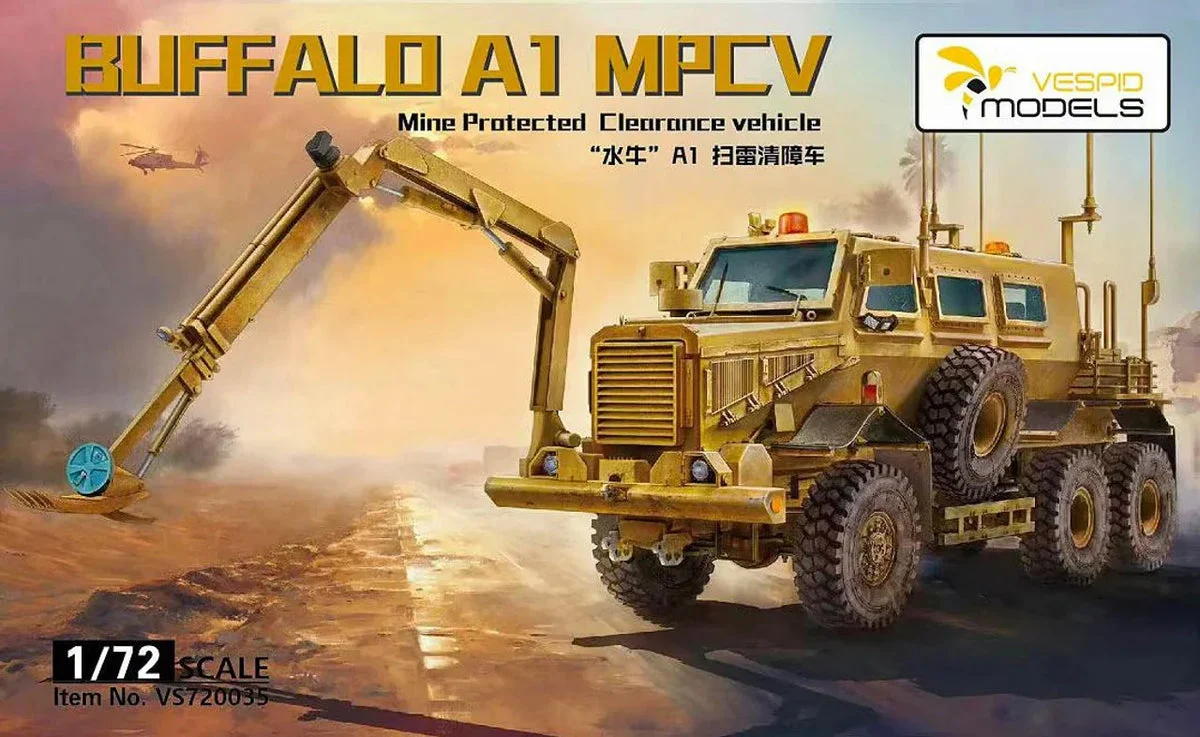 1/72 Vespid Buffalo A1 MPCV Mine Protected Clearance Vehicle 720035 - Vespid Models