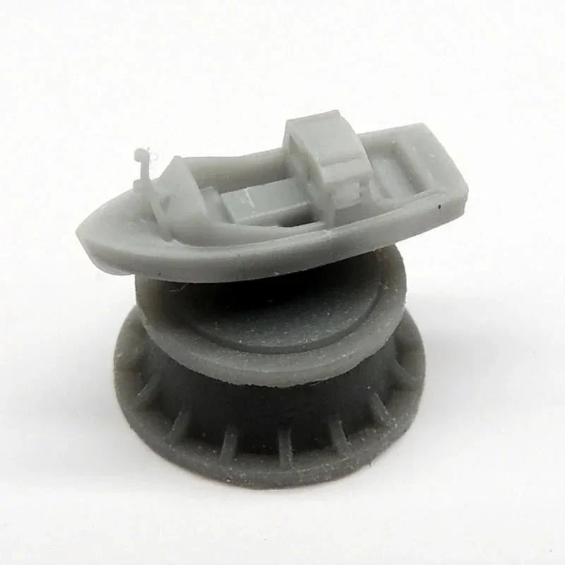 1/350 Black Cat Models Royal Navy 16Ft Fast Motorboat (X4) AC350054c