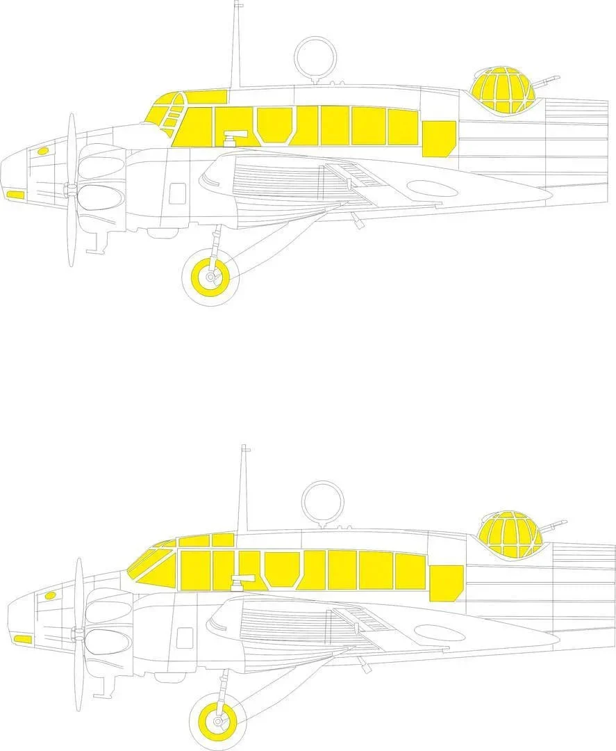 1/48 Eduard Paint Mask for AIRFIX Anson Mk.I EX917