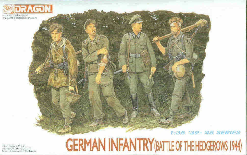 1/35 Dragon Model German Infantry (Battle of the Hedgerows 1944) 6025 - Dragon Models