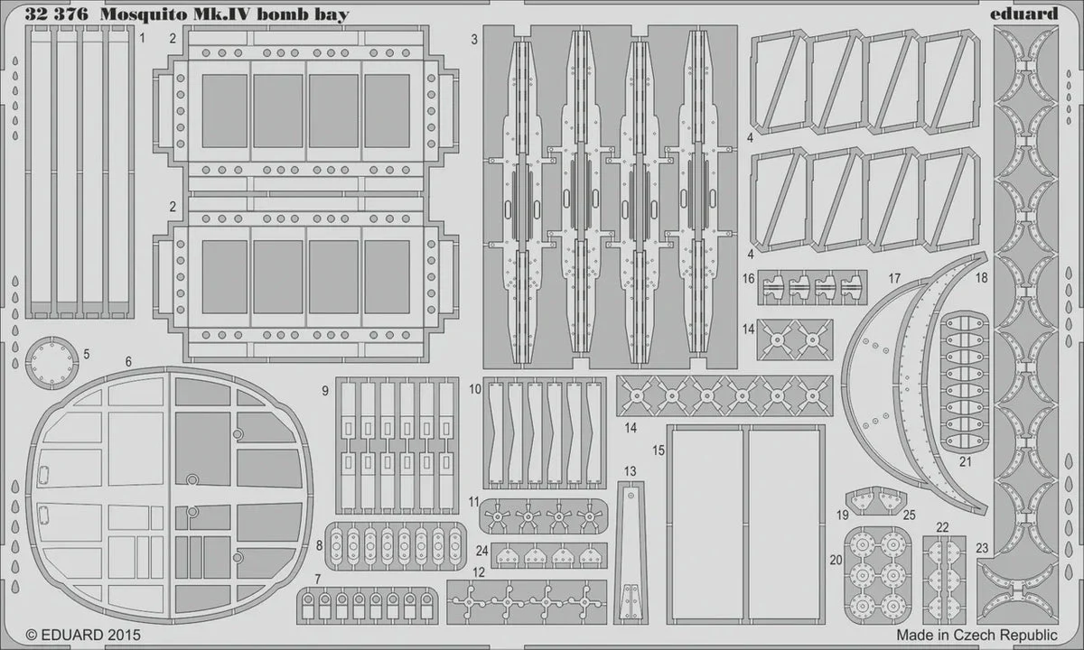1/32 Eduard Mosquito Mk IV Bomb Bay for HKM 32376