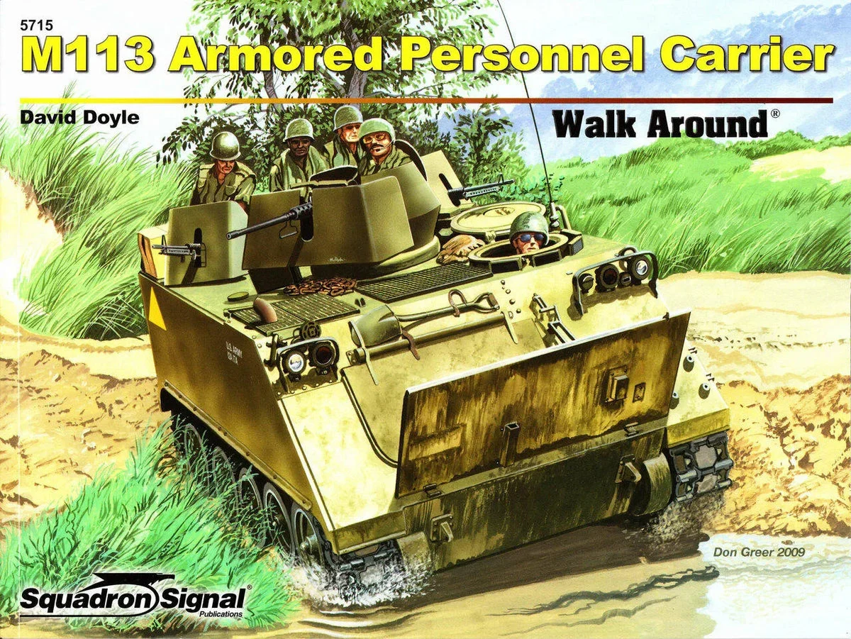 Squadron Signal M113 APC Walk Around 5715 - Squadron Signal Publications