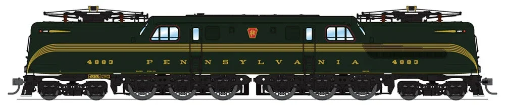 HO Broadway Ltd GG1 Electric Pennsylvania Railroad #4883 6360