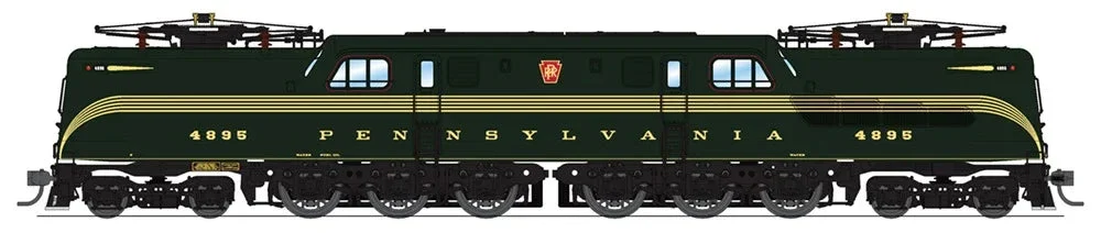 HO Broadway Ltd GG1 Electric Pennsylvania Railroad #4895 6362