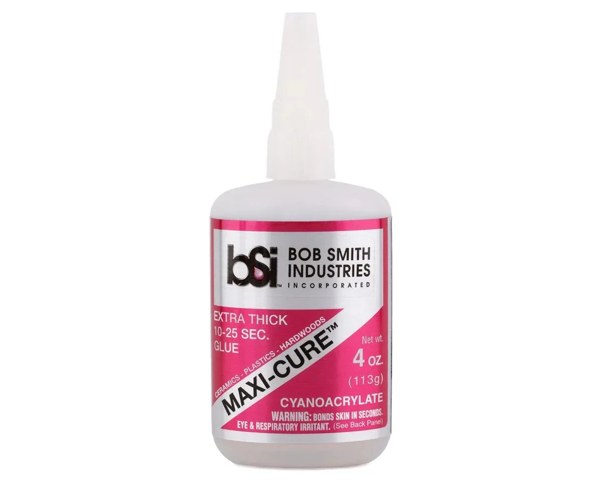 Bob Smith Industries Maxi-Cure Pocket Extra Thick CA w/Pin in Cap (4 oz.) 136
