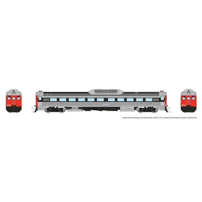 N Rapido Budd RDC-1 (Ph 2) (DC/Silent): CN - Noodle 516006