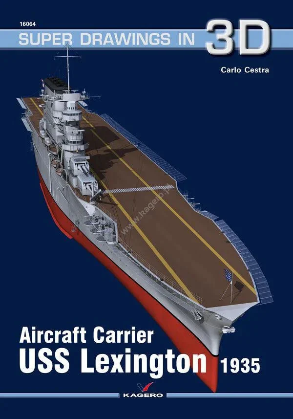 Kagero Publishing Aircraft Carrier USS Lexington 1935 16064