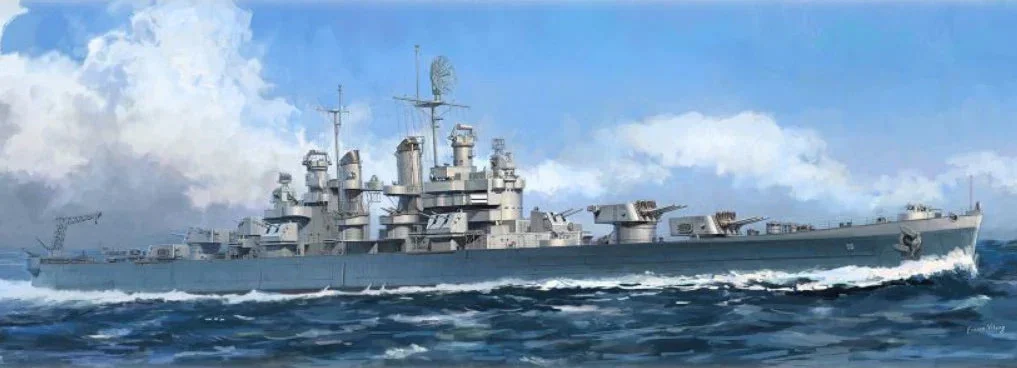 1/700 Vee Hobby USS Cleveland CL-55 Light Cruiser (Deluxe Version) 7020E