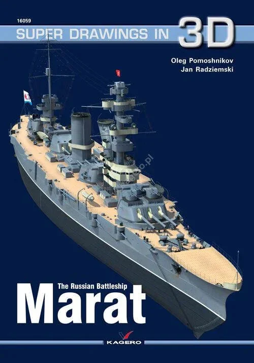 Kagero Publishing The Russian Battleship Marat 16059