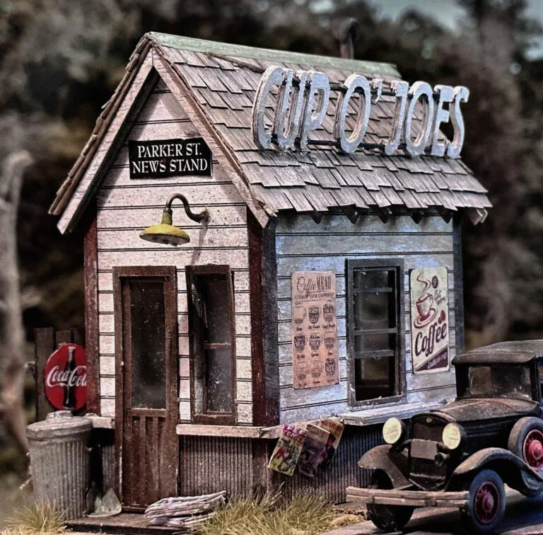 HO Bar Mills Parker St. News Stand 692 - Bar Mills Models