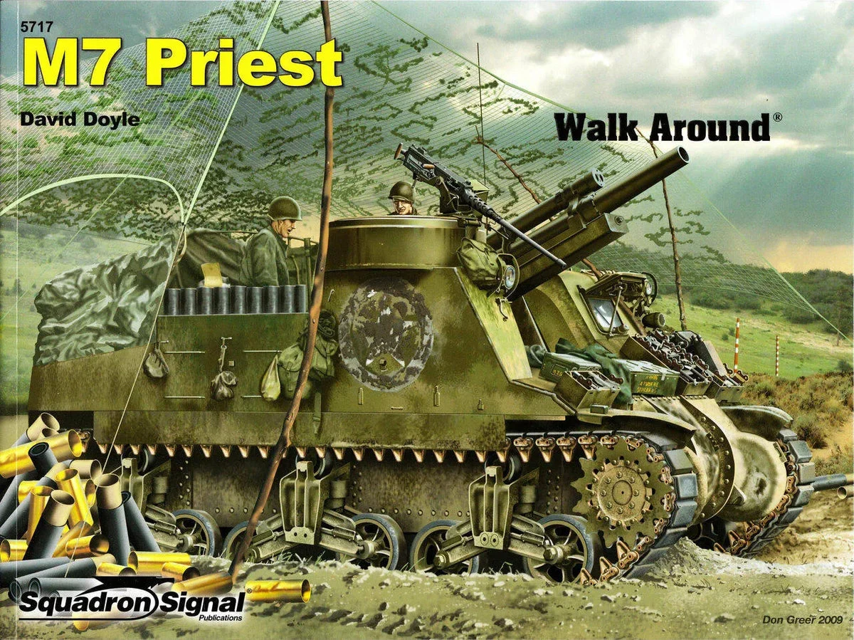 Squadron Signal M7 Priest Walk Around 5717 - Squadron Signal Publications
