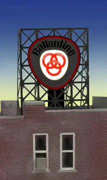 N/Z Miller Engineering Billboard Ballentines Beer 338865