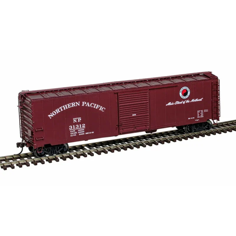 HO Atlas 50' Postwar Single Door Box Car Northern Pacific #31050 - 20007522