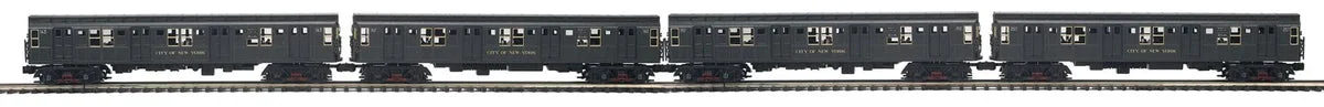 O MTH Metropolitan Transportation Authority R1 4-Car Subway Set/3.0 20-21939-1
