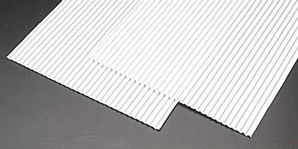 1/32 Plastruct Corrugated Siding Sheet (PS-25 / 2 Pack) 91520