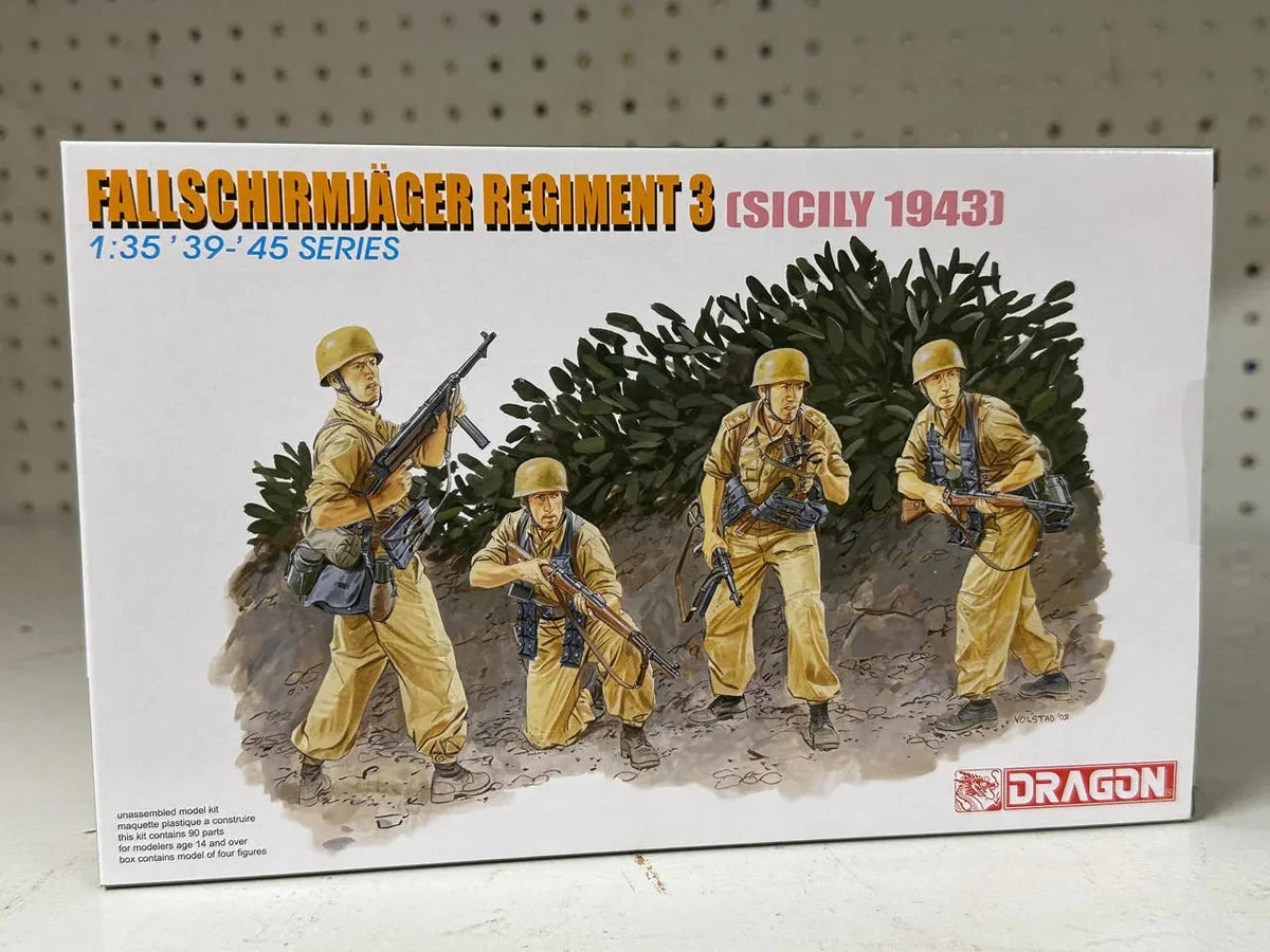 1/35 Dragon Model Fallschirmjäger Regiment 3 (Sicily 1943) 6195 - Dragon Models