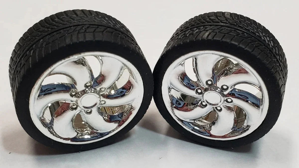 Pegasus “Cyclones” Chrome Rims with Tires 1218