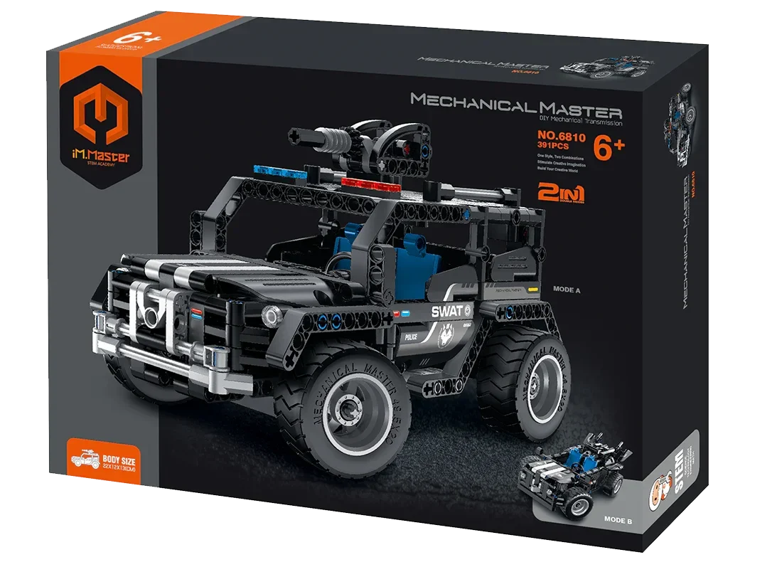 Mechanical Master Military Series Swat Car 2in1 6810