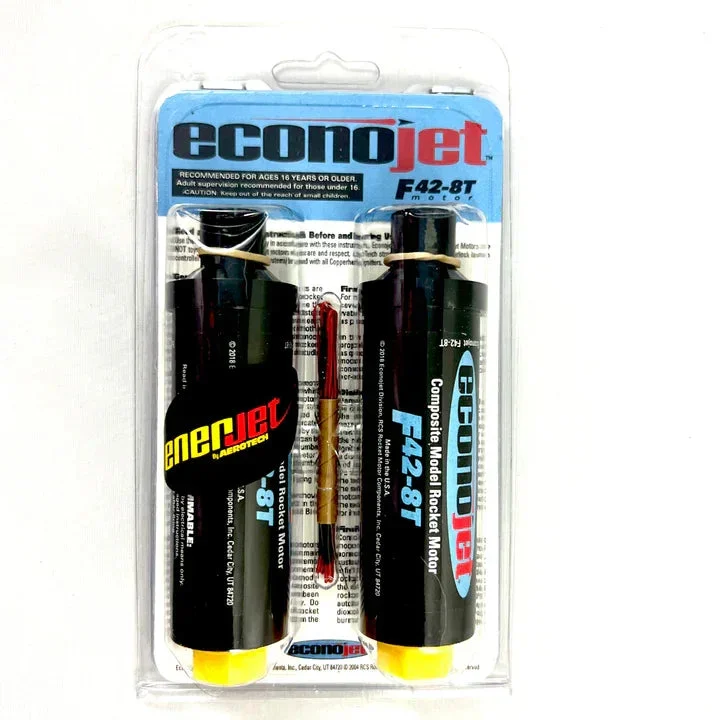 AeroTech F42-8T 29mm x 83mm Single-Use 2-Motor Pack 64208