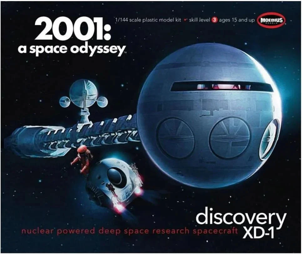 1/144 Moebius 2001: 2001: A Space Odyssey Discovery XD-1 2001-3