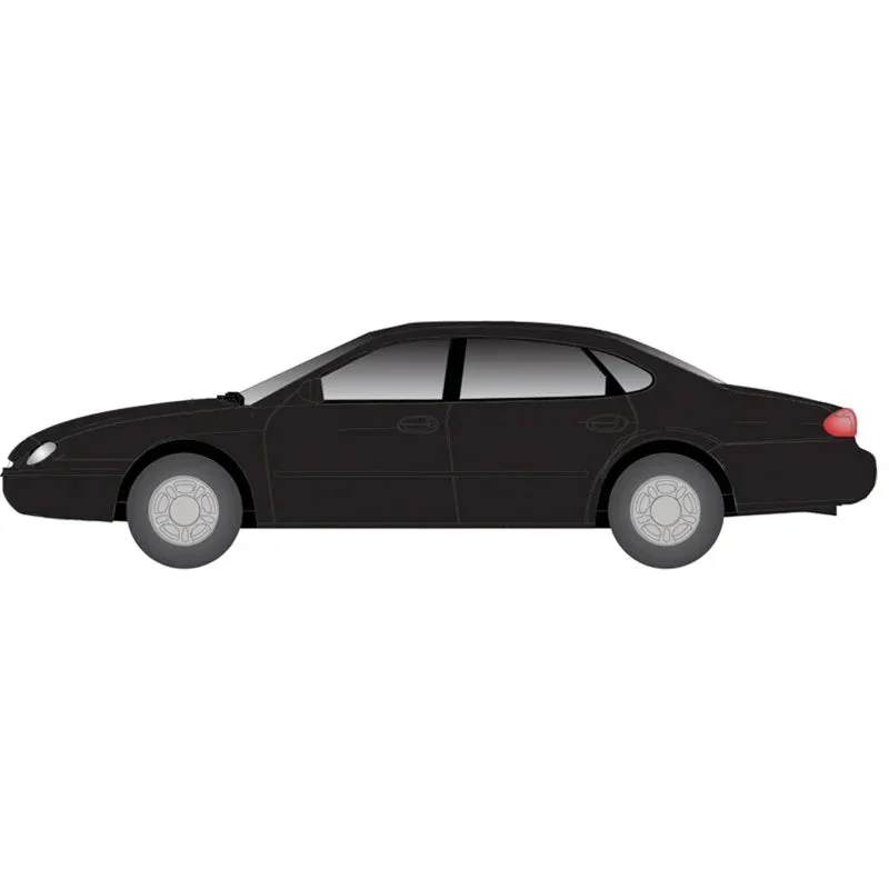 HO Atlas 1996 Ford Taurus Ebony Satin Metallic 1277 - Atlas Trains
