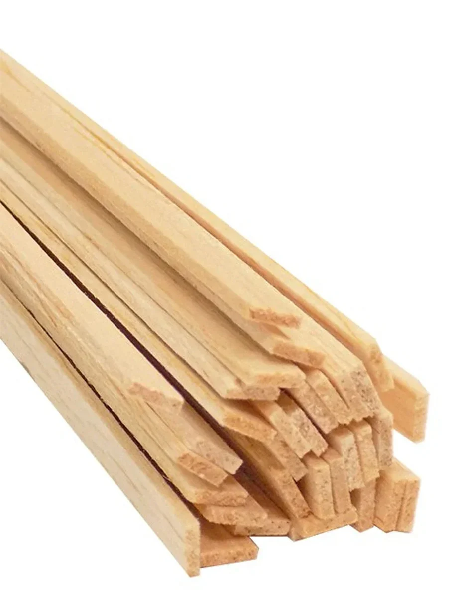 Bud Nosen Balsa Stick 1/16" x 1/4" (30/pkg) 1014