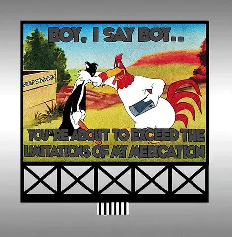 N/HO Miller Engineering Small Foghorn Billboard 44-6402