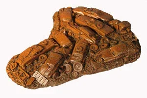 N Monroe Automobile Junk, Scrap Yard Pile (Painted) #9106 - Monroe Models