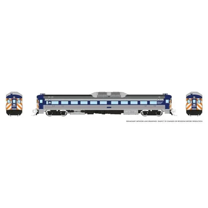 N Rapido Budd RDC-1 (Ph 1) (DC/Silent): MTA Metro North 516008
