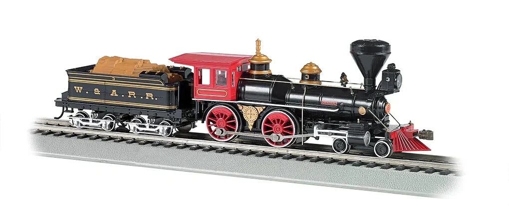 HO Bachmann 4-4-0 American - Western & Atlantic "The General" with Wood Load (DCC Sound Value) 52705