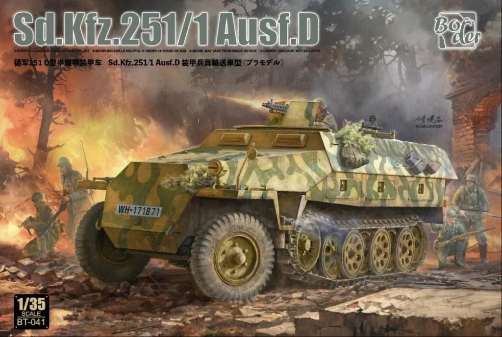 1/35 Border Model Sd.Kfz.251/1 Ausf.D BT041