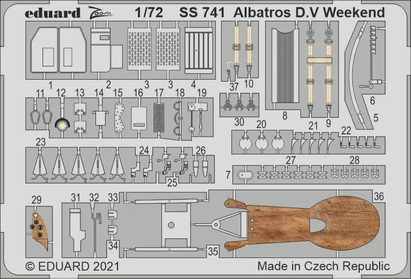1/72 Eduard Albatros D.V Weekend for EDUARD SS741