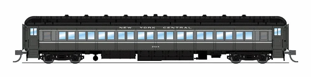 N Broadway Ltd 80' Passenger Coaches New York Central (2-Pack A) 6530