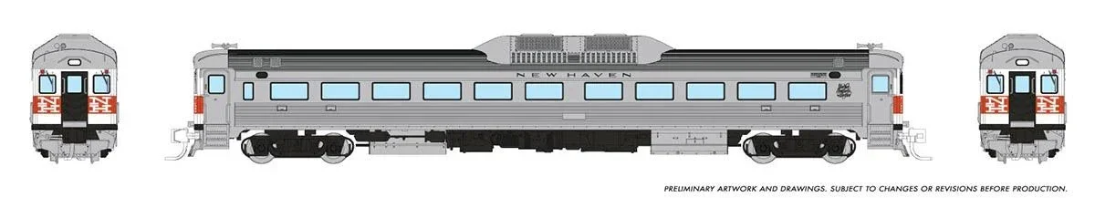 N Rapido Budd RDC-1 (Ph 1) (DC/Silent): New Haven - McGinnis 516009