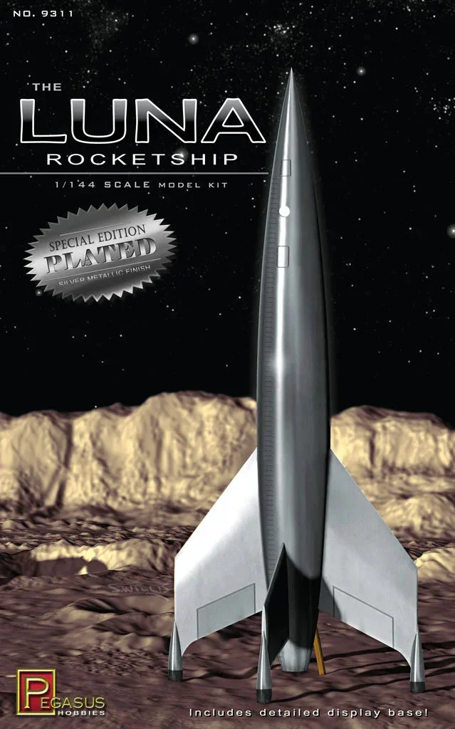 1/144 Pegasus Luna Rocketship – Silver Plated Edition 9311