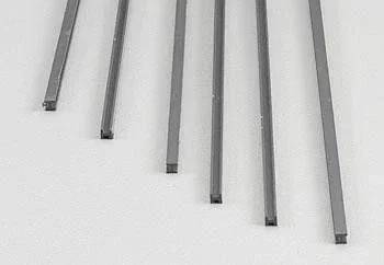 Plastruct 3/32" ABS H Column (H-3 / 6 pack) 90062
