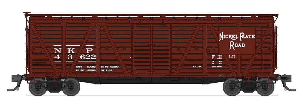 HO Broadway Ltd Stock Car with Hog Sounds Nickel Plate Road #43645 5885