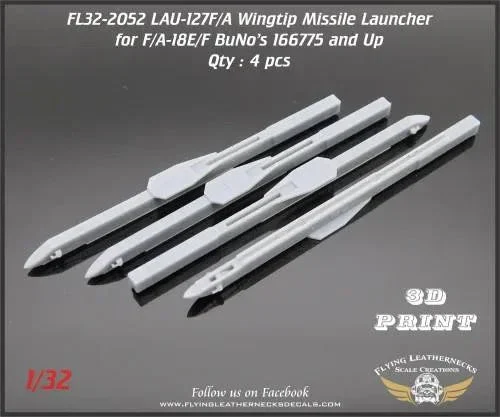 MPM_1_8791bd9c-0838-4cd3-b0d9-4cfbcb4682e1_1200x1200.webp 1/32 Flying Leathernecks LAU-127F/A Wingtip Launcher for F/A-18E/F (Late) 32-2052