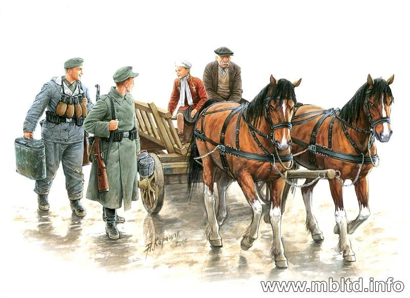 1/35 Master Box Somewhere In Europe (1944) 3538 - Master Box LTD