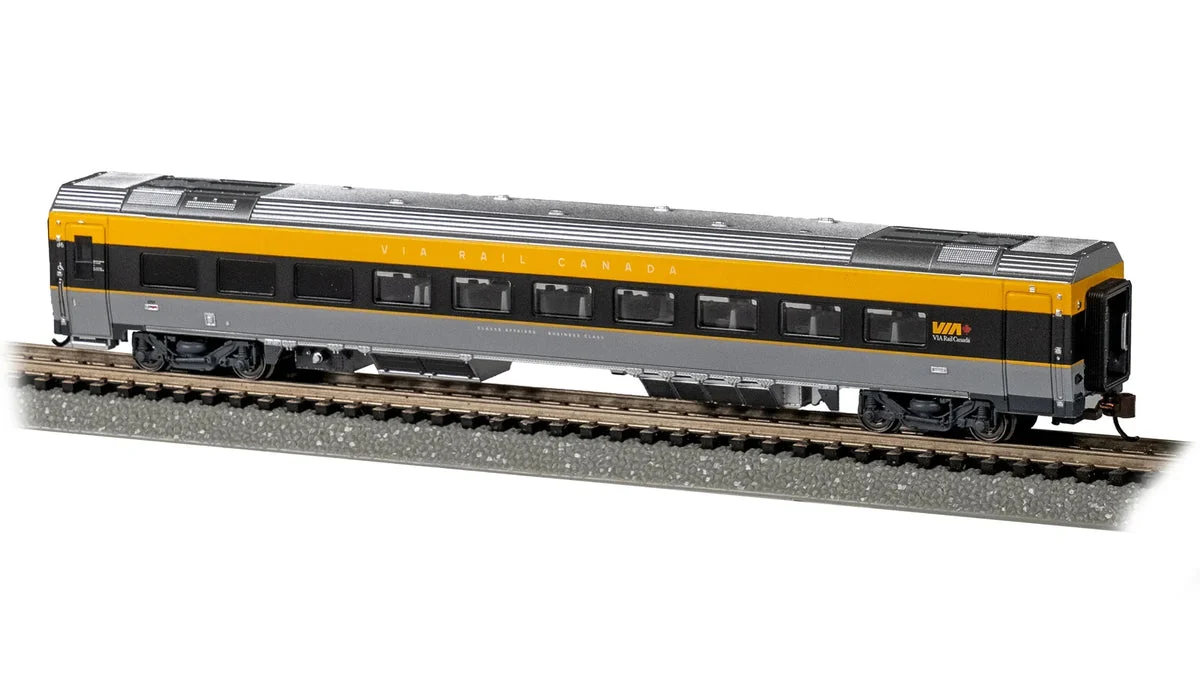 N Bachmann Siemens Venture Passenger Cars - Via Rail Canada Business #2701 - 74559