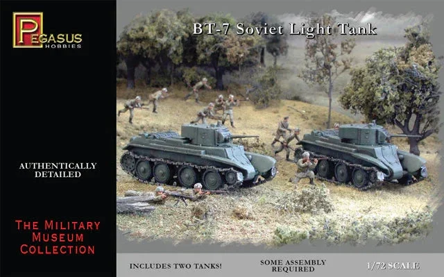 1/72 Pegasus BT-7 Soviet Light Tank 7673